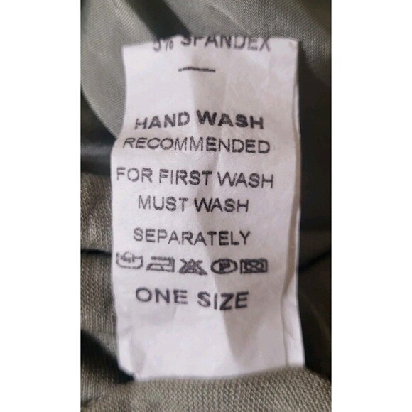 Scandal Italy Silk Maxi Dress New Laurie Sage Green Whimsical Boho Ethereal $178 - Picture 6 of 8